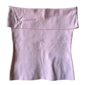 Zara Strapless Pink Top
